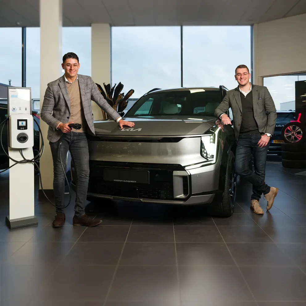 mick en juun kooijman kia ev9