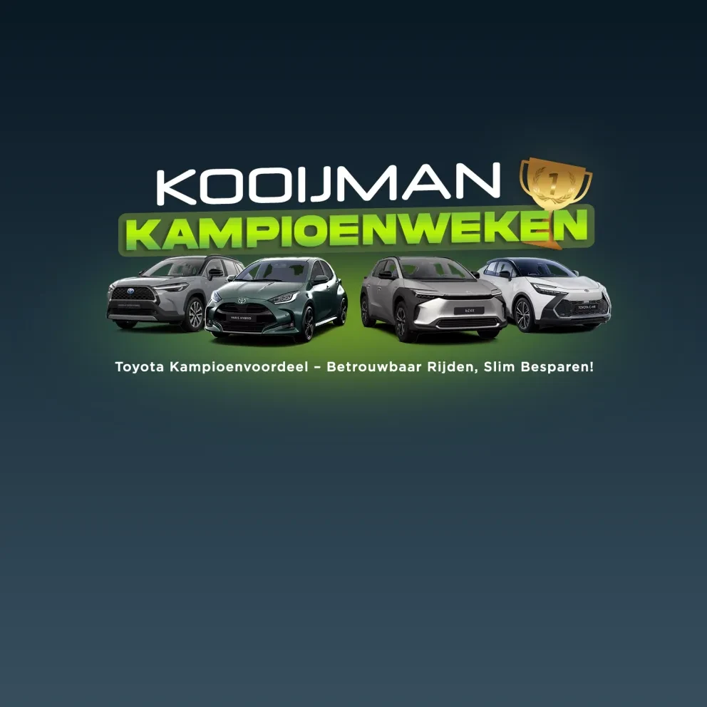 kooijman kampioenweken toyota