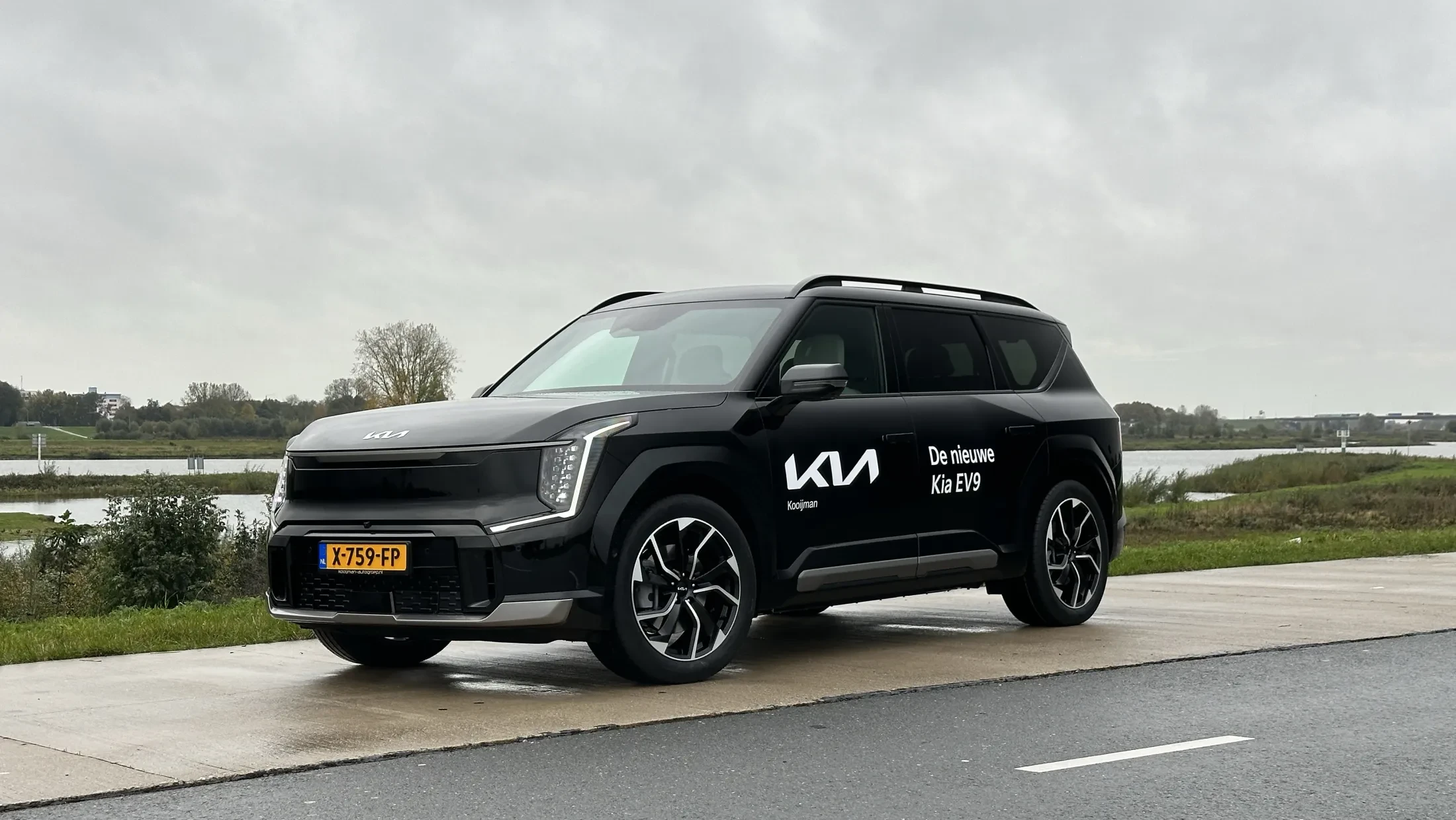 Kia ev9 voorraad actie knaller mega korting Kooijman autogroep