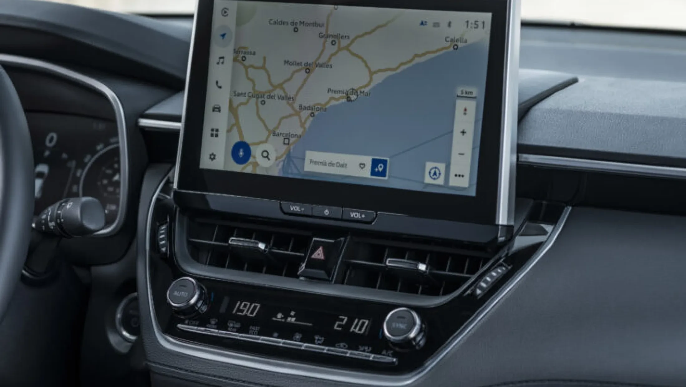 binnenkant Toyota Corolla Cross Active 6