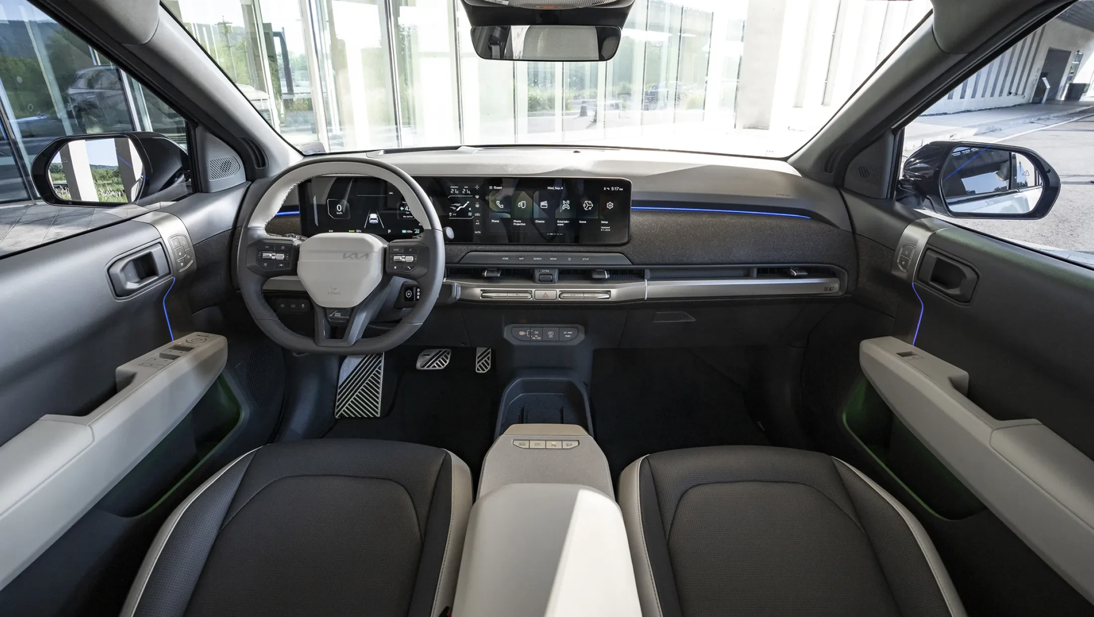 Kia EV3 interieur Kooijman Autogroep