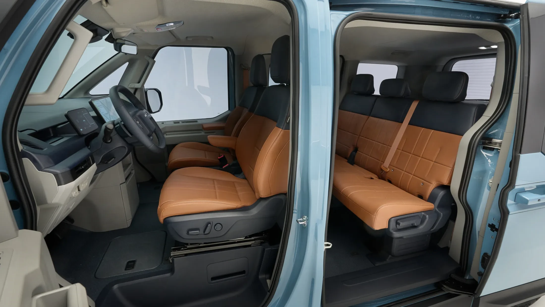 Kia PV5 Passnger ruimte stoelen