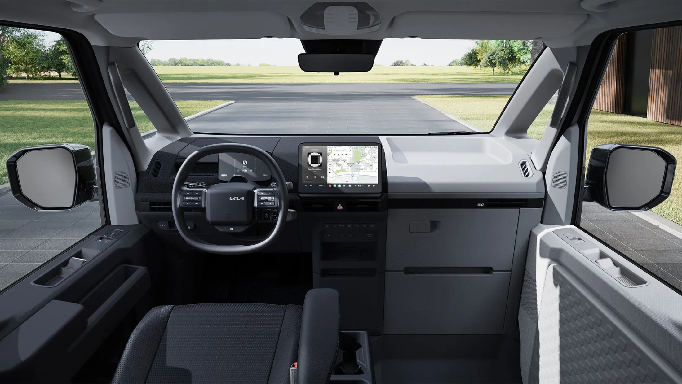 Kia PV5 Passenger dashboard interieur