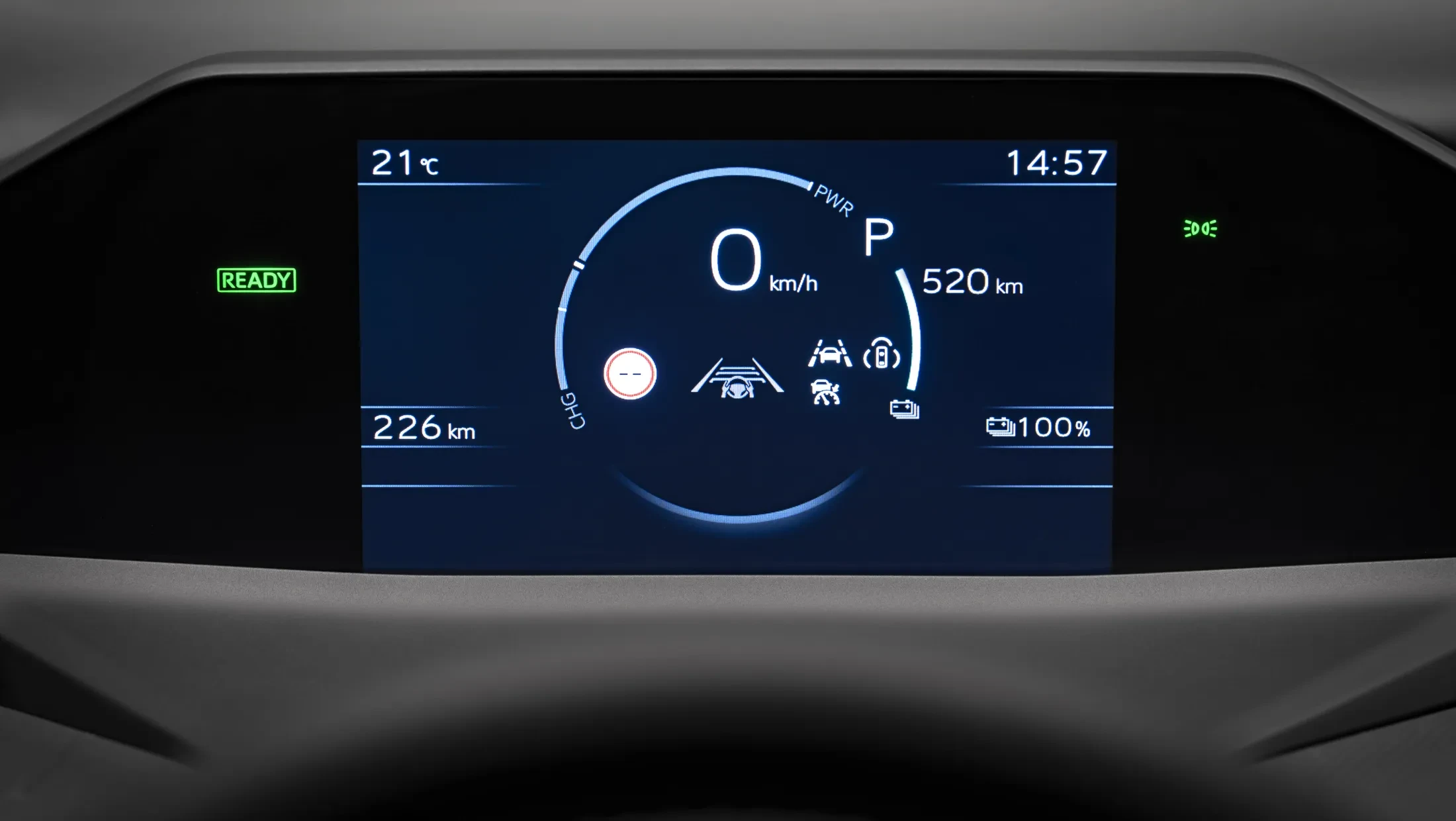 Nieuwe Toyota bZ4X dashboard