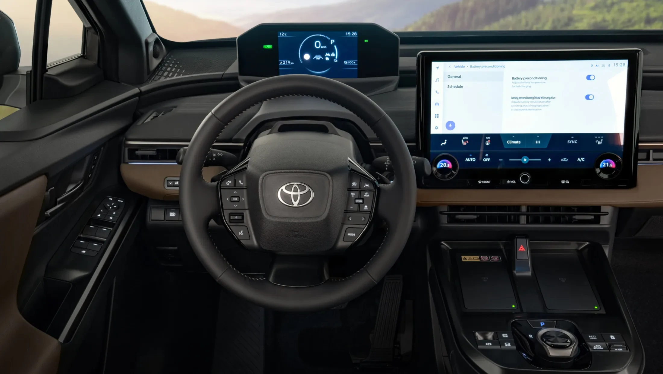 Toyota bZ4X Touring 2026 interieur