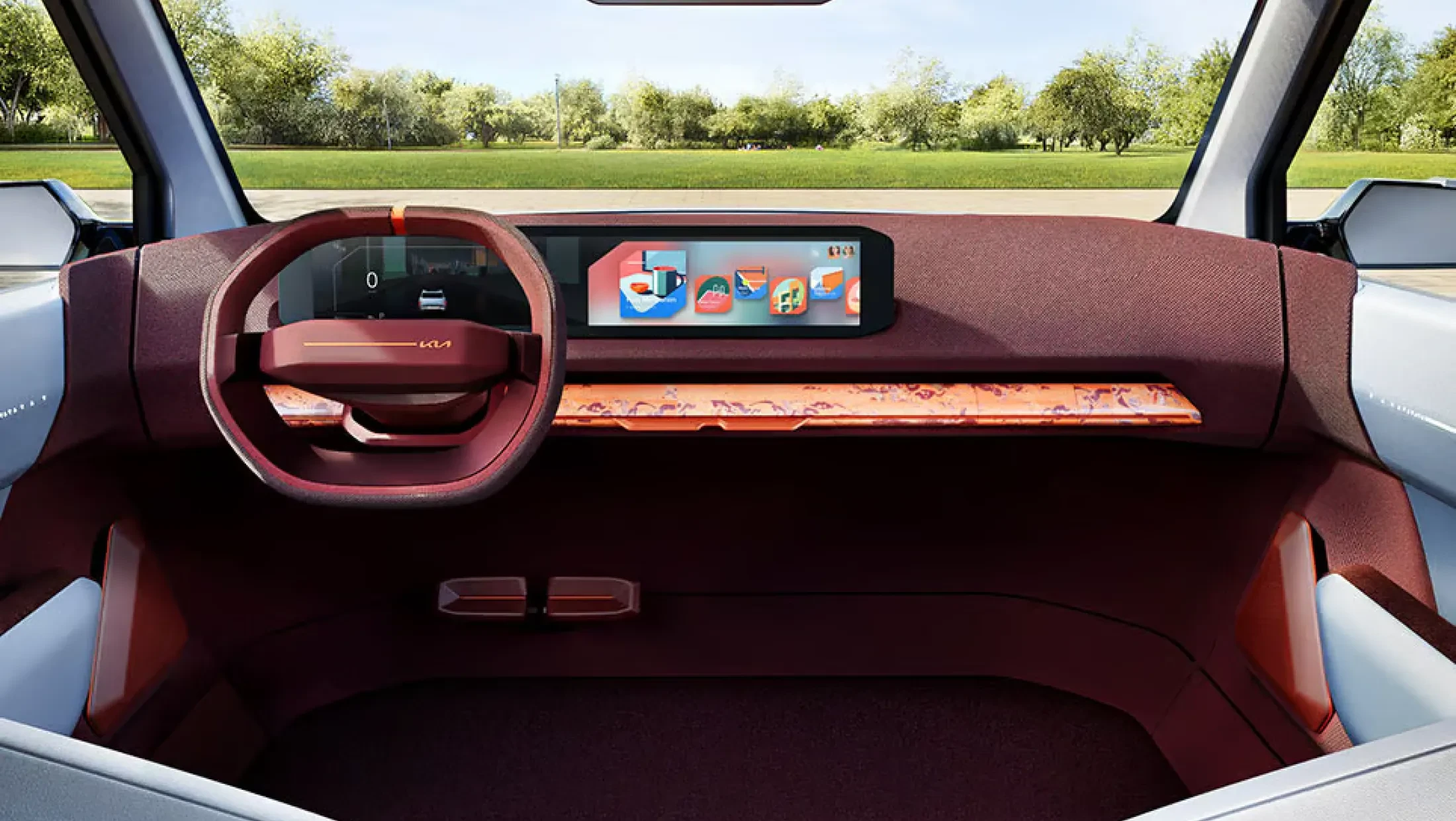 Kia EV2 concept interieur