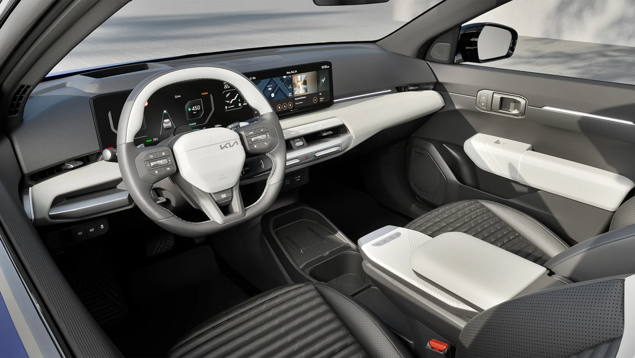 Kia EV4 Fastback interieur Gt-Line