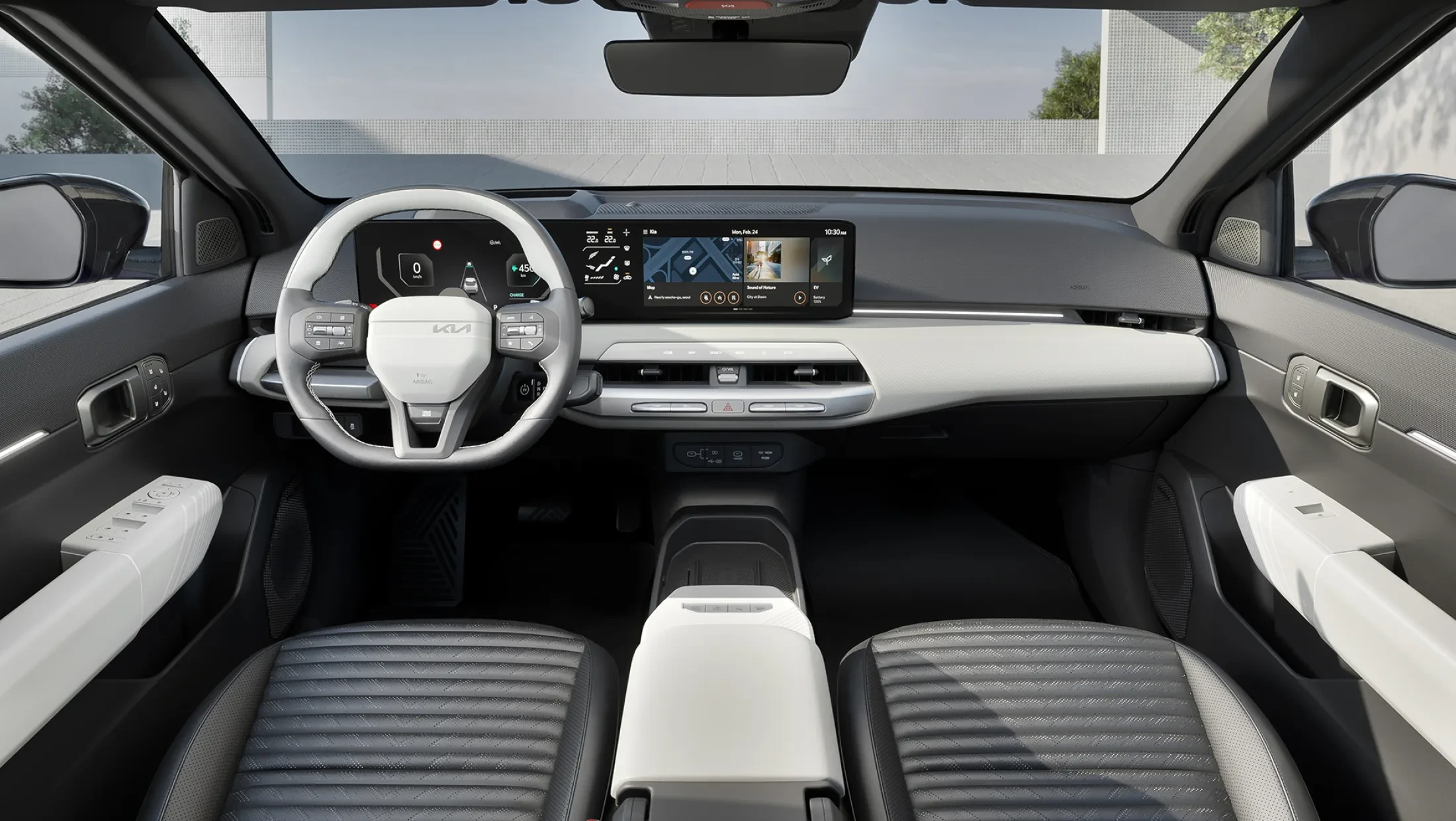Kia EV4 interieur GT-Line