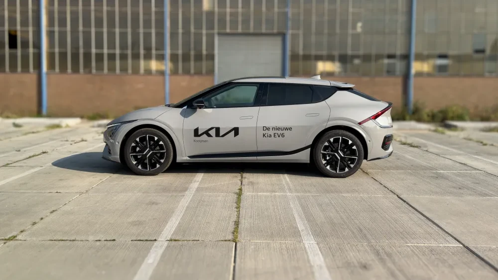 kia ev6 facelift zijkant kooijman autogroep