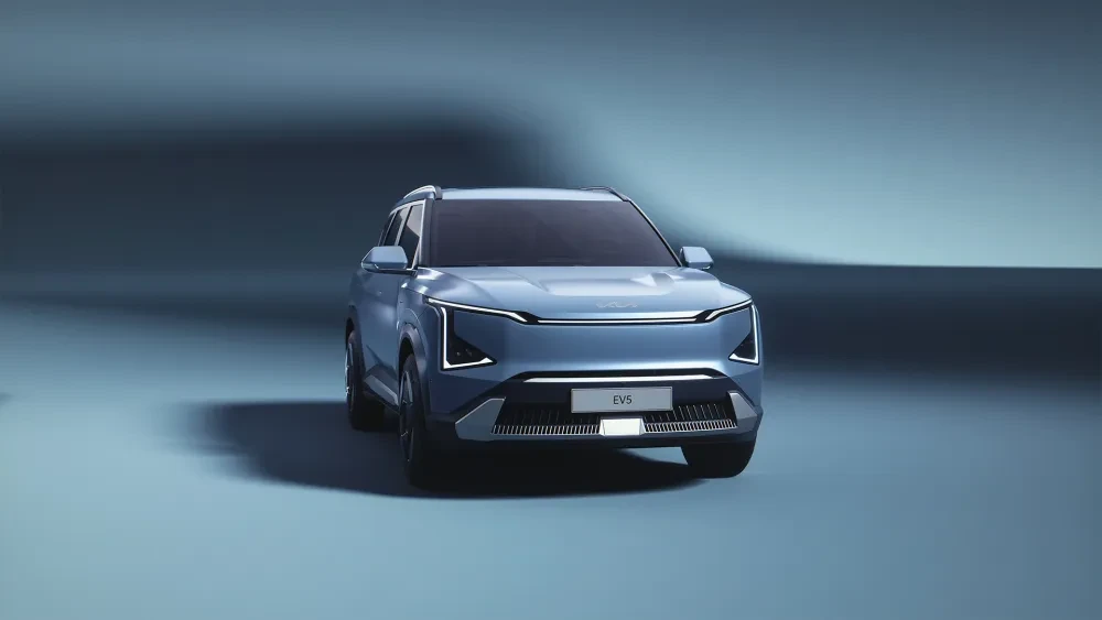 Kia EV5 vooraanzicht