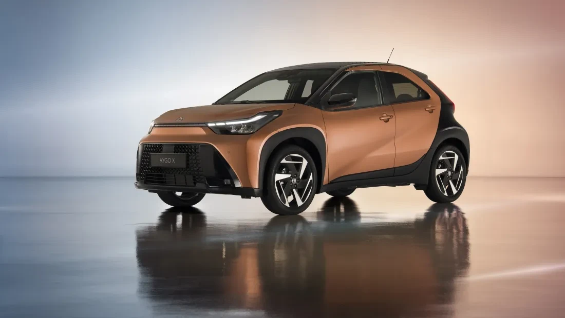 De nieuwe Toyota Aygo X Hybrid 